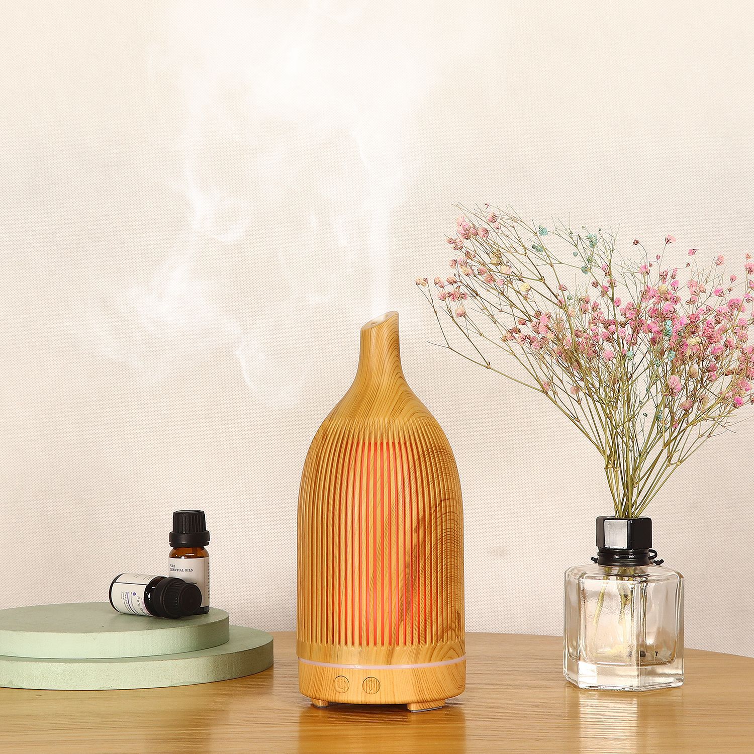 Diffuseur Arômes Zen WoodHUE – Bien-être & bois naturel Diffuseur Arômes Zen WoodHUE – Bien-être & bois naturel