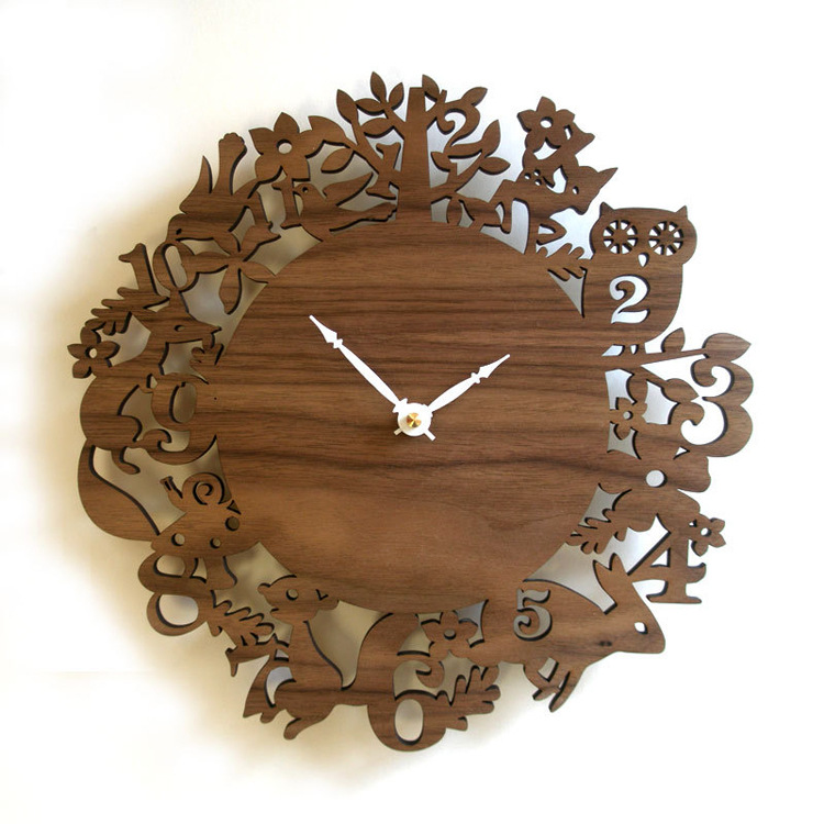 Horloge murale bois AURELIA – Authentique & éco-design Horloge murale bois AURELIA – Authentique & éco-design