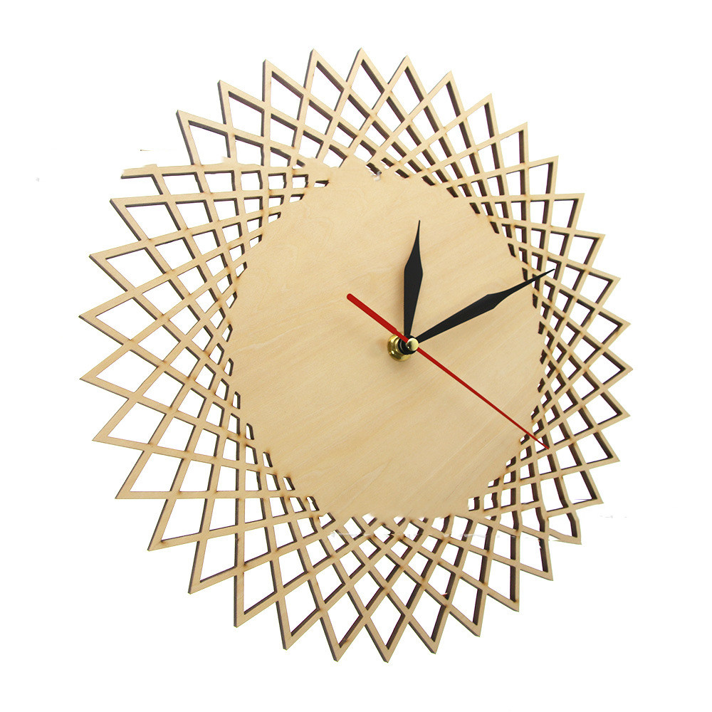 Horloge Murale en Bois Quartz ASTRA - Élégance Moderne Horloge Murale en Bois Quartz ASTRA - Élégance Moderne
