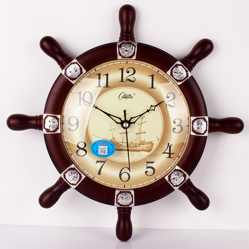 Horloge murale en bois silence & design – MARIN Horloge murale en bois silence & design – MARIN