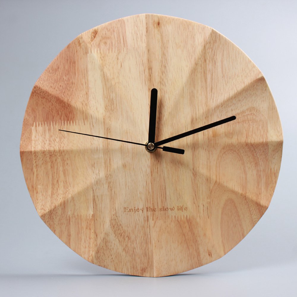 Horloge murale en bois TAIKO – Design minimaliste et naturel Horloge murale en bois TAIKO – Design minimaliste et naturel