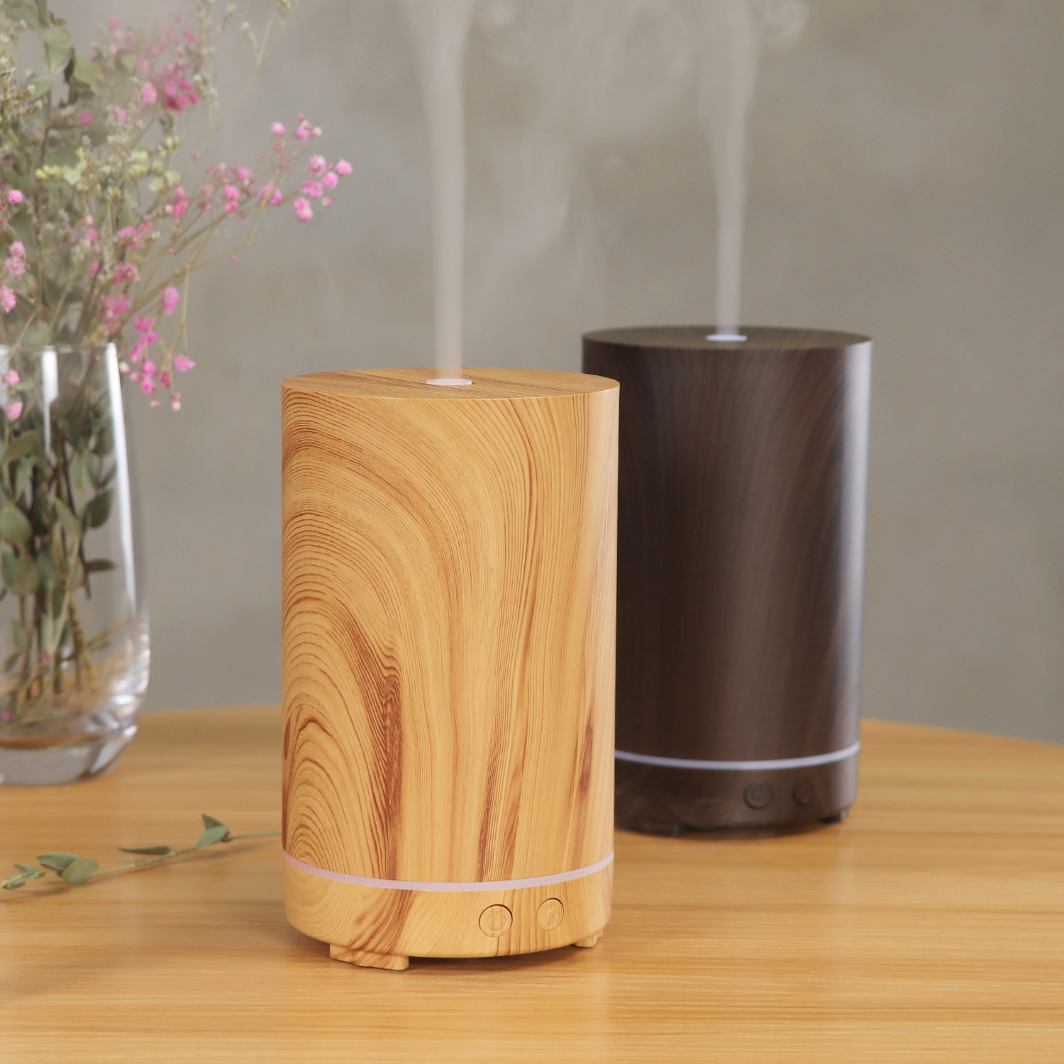 Humidificateur à grain de bois Zenward – Élégance & bien-être Humidificateur à grain de bois Zenward – Élégance & bien-être