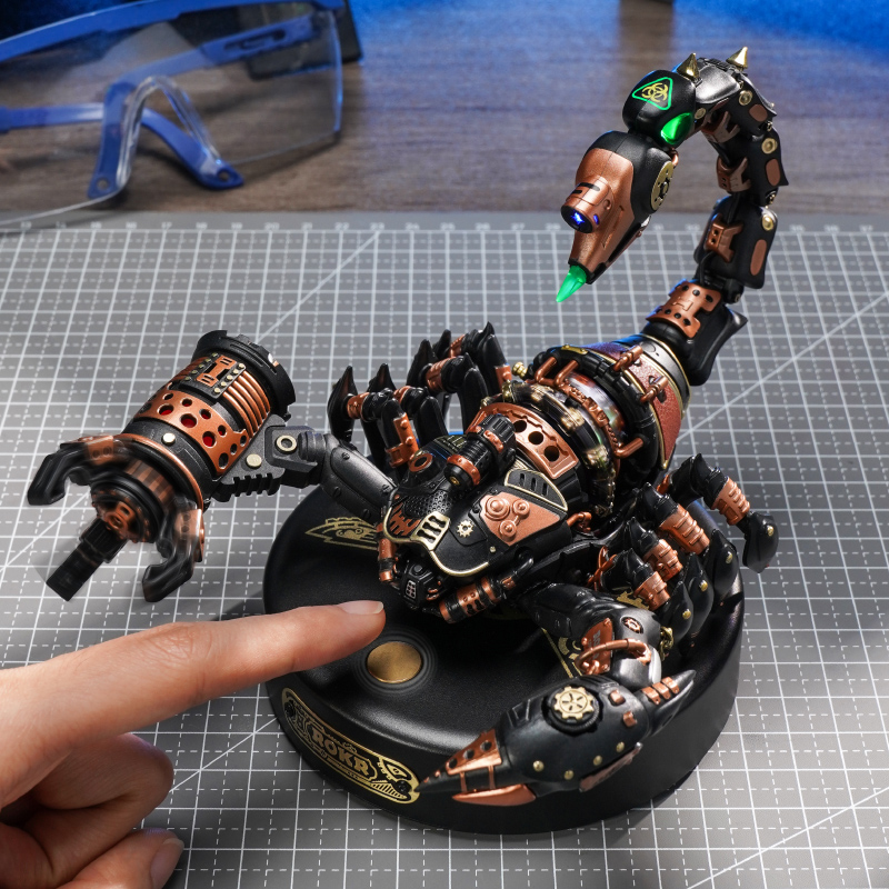Puzzle En Bois Scorpion ROKR – Puzzle 3D Original et Design Puzzle En Bois Scorpion ROKR – Puzzle 3D Original et Design