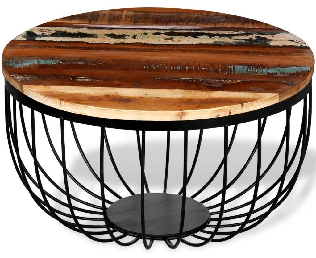 Table Basse en Bois Massif : Comment Bien Choisir la Vôtre 4 Table basse ronde en bois massif polie et laquée - Bois Royal