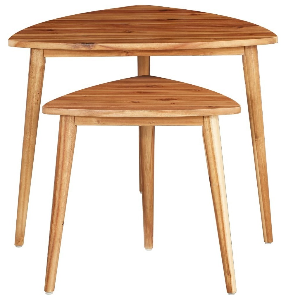 Table Basse en Bois Massif : Comment Bien Choisir la Vôtre 5 Tables gigognes en bois massif d'acacia - Bois Royal